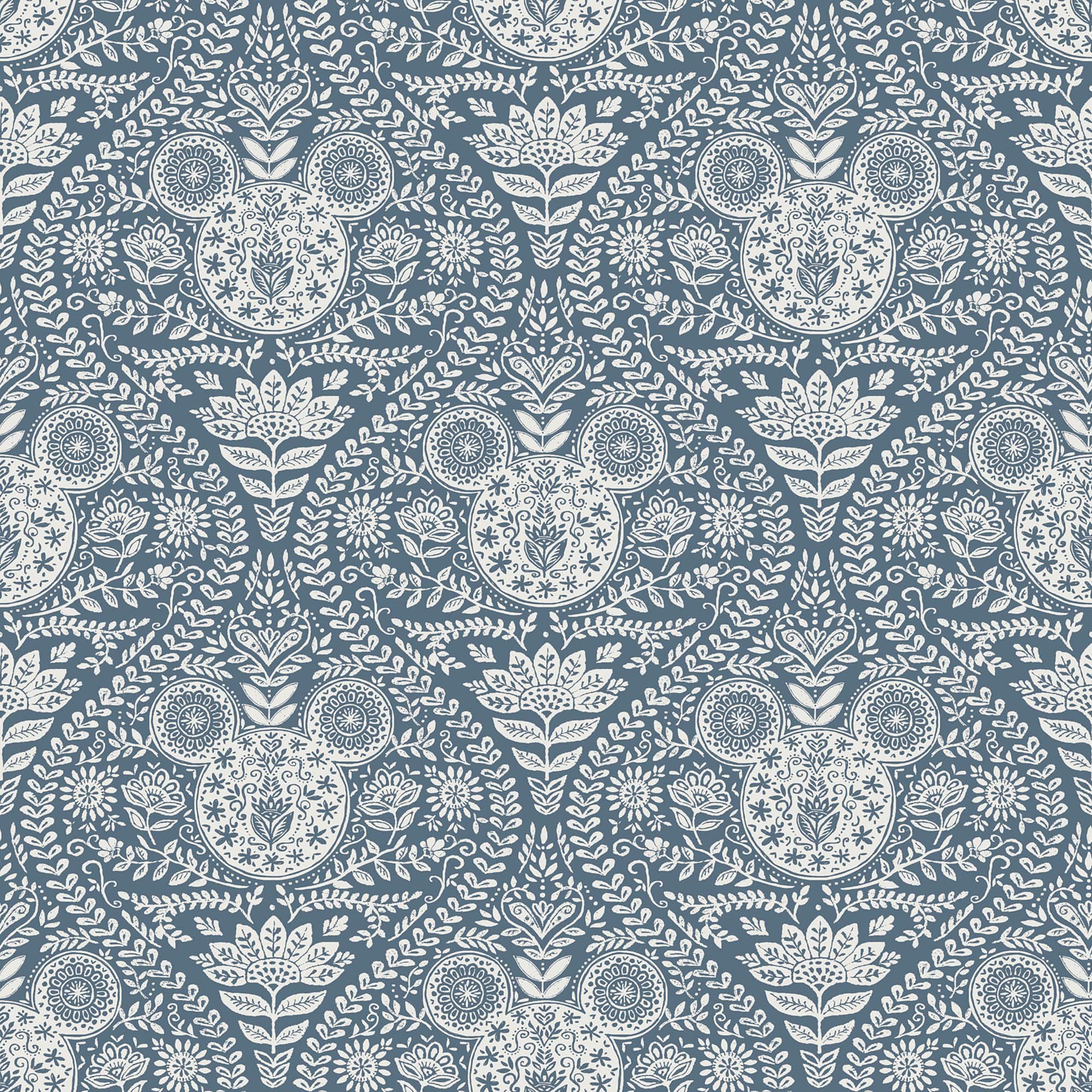 RoomMates Disney Mickey Mouse Block Print Peel & Stick Wallpaper